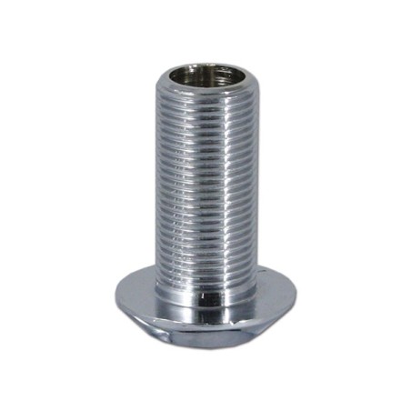 Robinet gauche en laiton ELKA CHROME avec bec rabattable