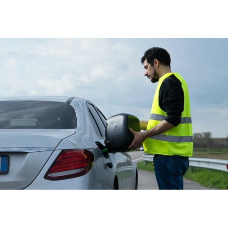 Tanica 10 lt carburante completa di travasatore