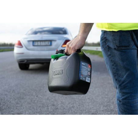 Tanica 5 lt carburante completa di travasatore