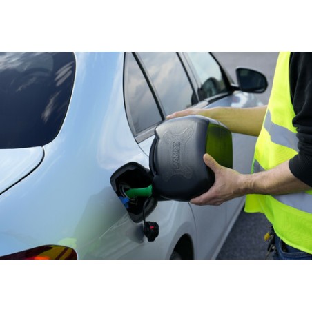 Tanica 5 lt carburante completa di travasatore