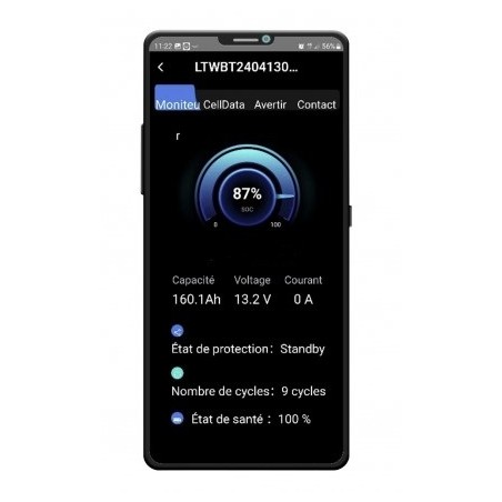 LiFePo4 lithium battery with compact prismatic cell KL5 150Ah INTEGRATED BMS and BLUETOOTH – KOONEKT