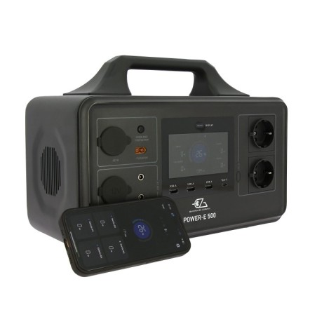 Power Station Power EZA E 500 – POWER BANK LiFePO4 Technologie 4000+ Zyklen