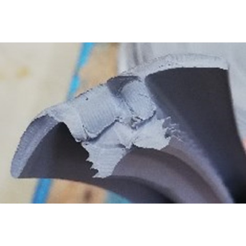 TRIGANO Profilo in Gomma Grigio - X224739N