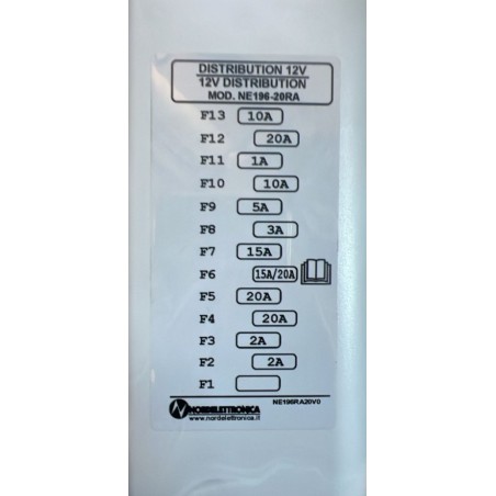1764.196.26 Derivatore Nordelettronica NE196-20RA su ITINEO 2020