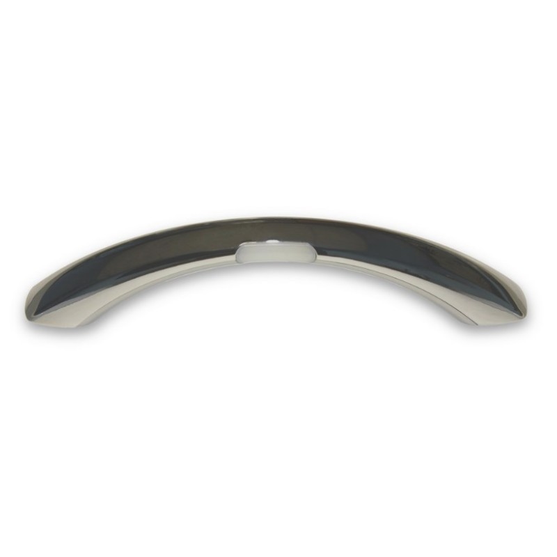 CHROME METAL INTERIOR CAMPER ENTRY HANDLE WITH LED