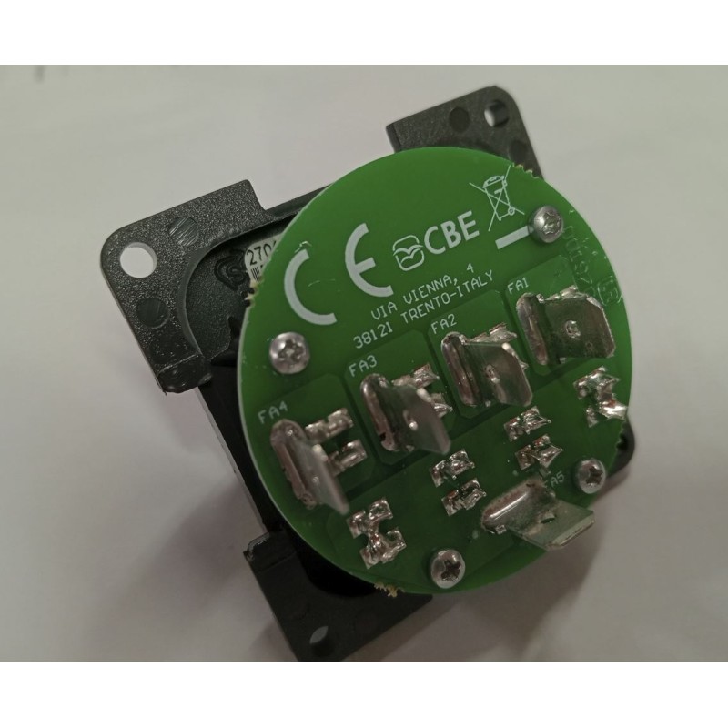 Gray CBE 4 fuse 12 V flush-mounted fuse holder...