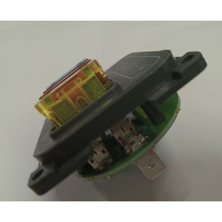 Gray CBE 4 fuse 12 V flush-mounted fuse holder module