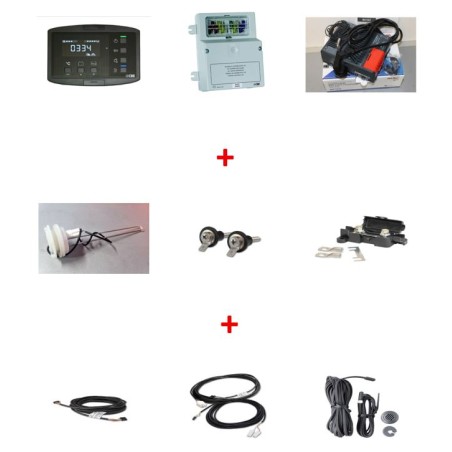 copy of CBE PC380-ST Sistema completo STANDARD di comando e controllo per impiantistica elettrica 12V dell'autocaravan