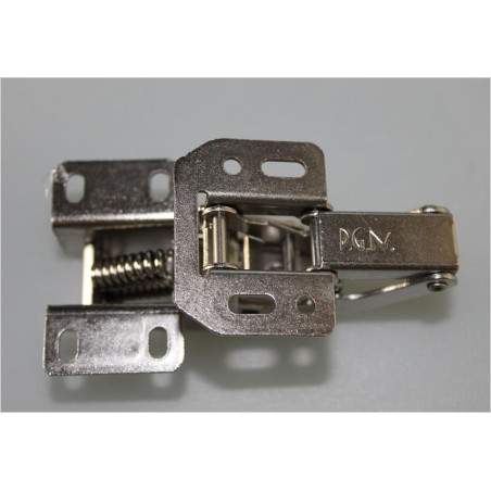 DGN Cerniera articolata 2912 romata acciaio 93x59 mm