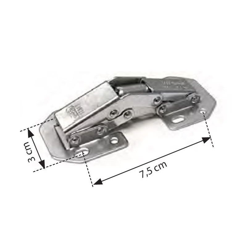 TGN MODELL 2000 MIGNON TÜRSCHARNIER 2842 - 30X75