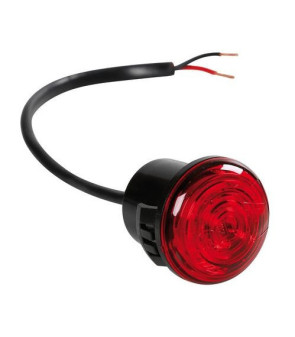 EINBAULEUCHTE - 1LED - 9/32V - ROT Durchmesser 30 mm