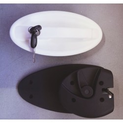 FAP 1095 Serratura antiscasso ovale FAP per porta con...