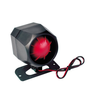 Sirena electrónica 12V - 1,2A - 125 dB