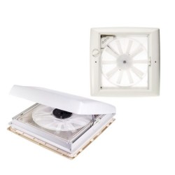 THULE VENT 12V PORTHOLE - 40X40CM WHITE MOTORIZED ROLLER...