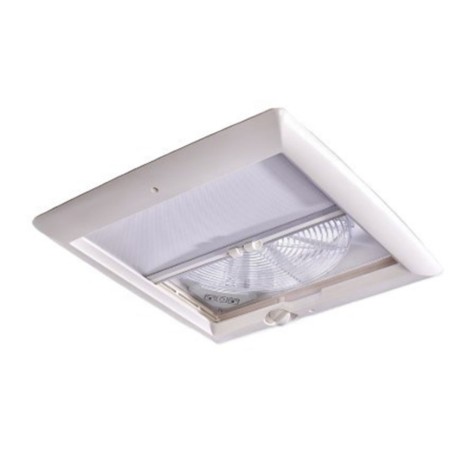 THULE VENT 12V OJO DE BUEY - ESTOR ENROLLABLE MOTORIZADO TRASLÚCIDO 40X40CM