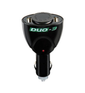 Duo-3, enchufe con USB, 12 / 24V