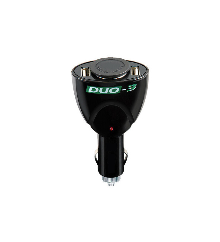 Duo-3, enchufe con USB, 12 / 24V