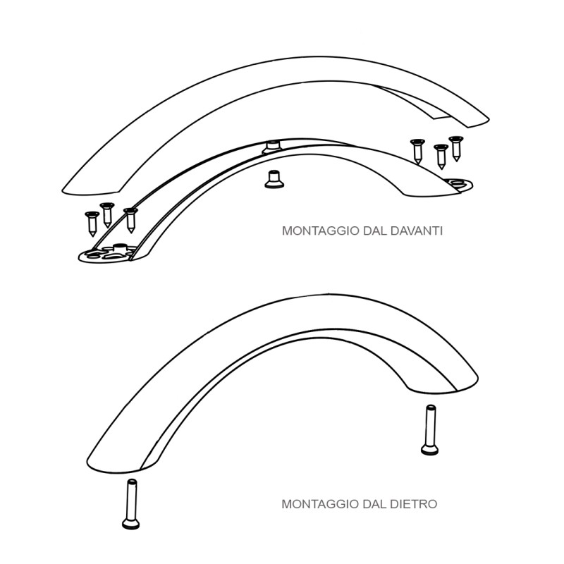BALDACCI V619 CHROME POLI POIGNÉE ZAMAK