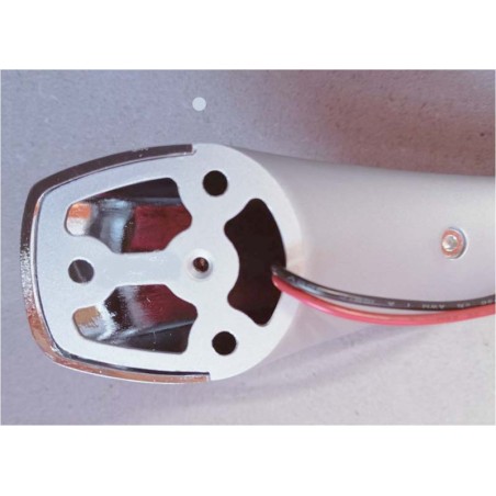 ASIDERO INTERIOR DE AUTOCARAVANA METÁLICO CROMADO CON LED