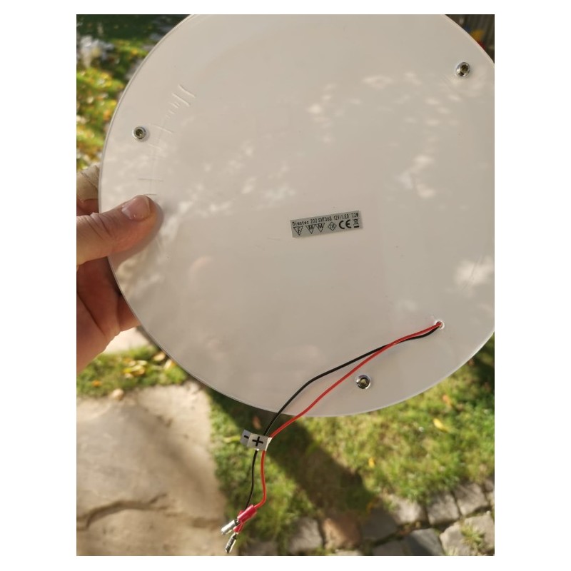 RUNDE LED 54LED 3000K 250MM*11MM, MIT RUNDEN...