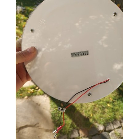 LED REDONDO 54LED 3000K 250MM*11MM, CON CONECTORES REDONDOS