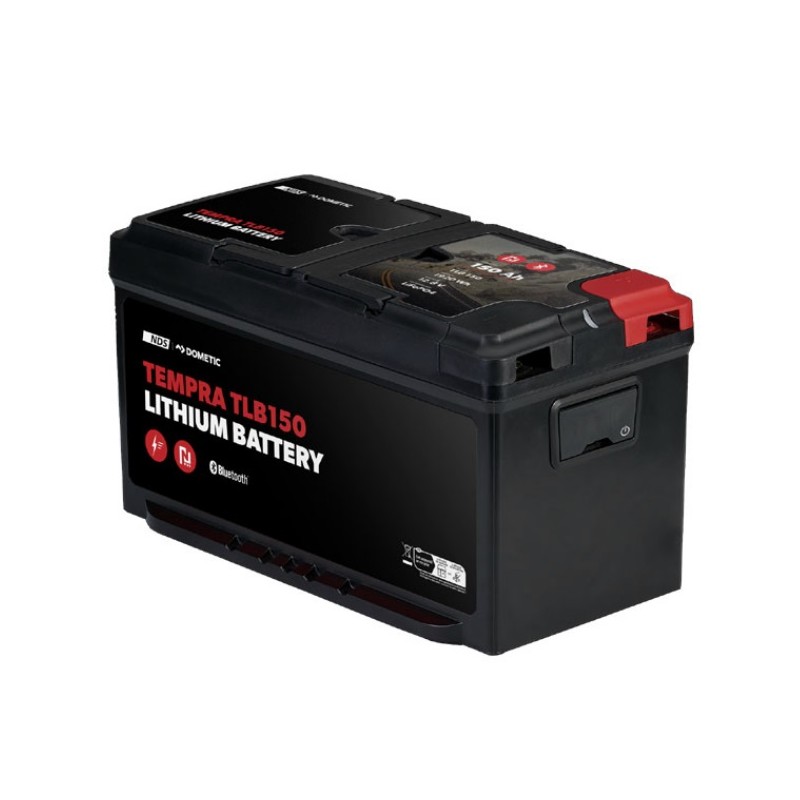NDS TEMPRA BATTERY LIFEPO4 12V-150Ah 341x192x176H
