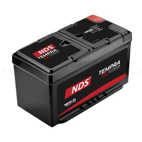 NDS TEMPRA BATTERIA LIFEPO4 12V-150Ah 341x192x176H