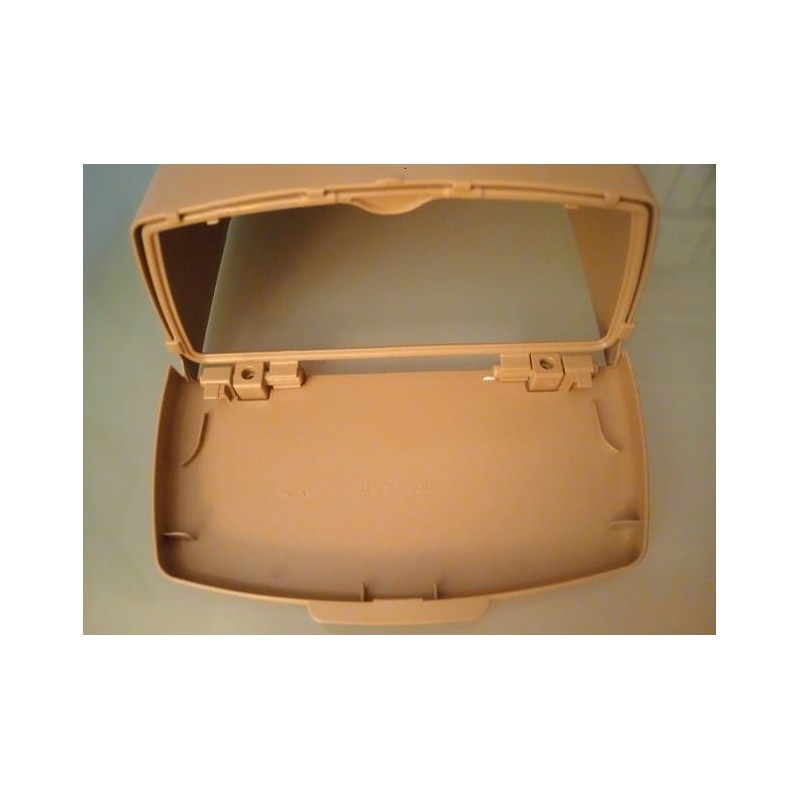 BROWN RAL1019 20 LITER DUSTBIN FOR HARTAL DOOR