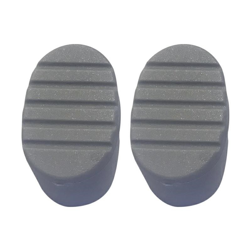 Pair of feet inclined 15 degrees Internal...