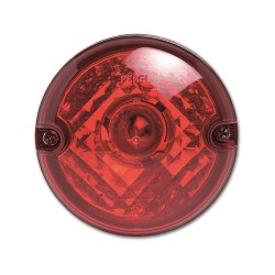 Feu de position et stop rouge diamètre 95