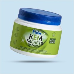 FLOW KEM VERDE 15 BOLSAS AGUA NEGRA