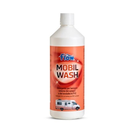 FLOW MOBIL WASH 1 LITRE DÉTERGENT POUR LE LAVAGE EXTÉRIEUR DES CAMPING-CARS ET DES AUVENTS EN PVC
