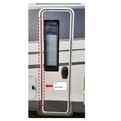 CERNIERA PORTA FLUSH EVOLUTION 150MM ZINCATA NER A...