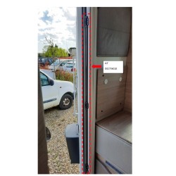 CERNIERA PORTA FLUSH EVOLUTION 150MM ZINCATA NER A... 2