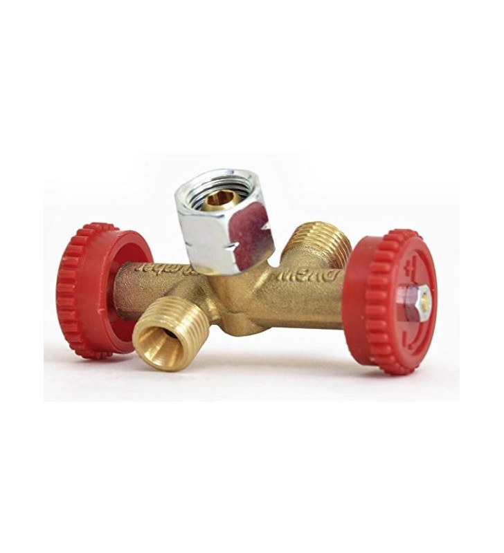 Outlet valve 2 devices with LPG cylinder max....
