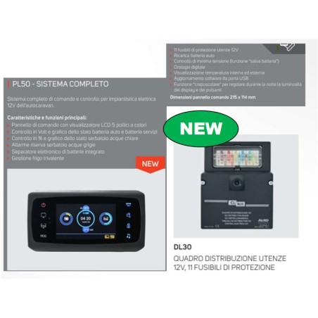 CBE 209890B SHUNT 260A + PL50 + DL30 + Onda Connectivity retrofitting kit for DS300 ST/EL