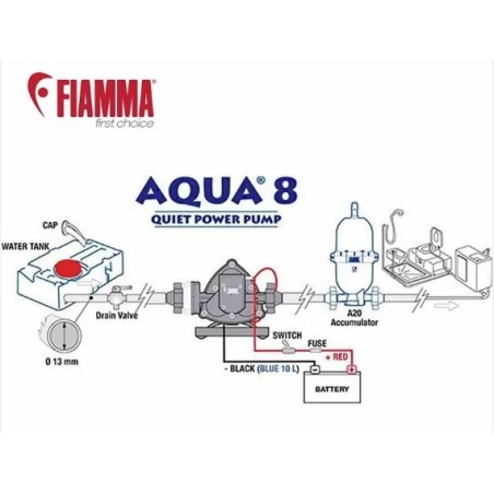 Expansion vessel A20 FIAMMA - 0247801-2