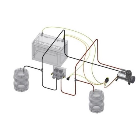 TOP DRIVE SYSTEM KIT GONFIAGGIO MANUALE 12V CON COMPRESSORE – 89700290