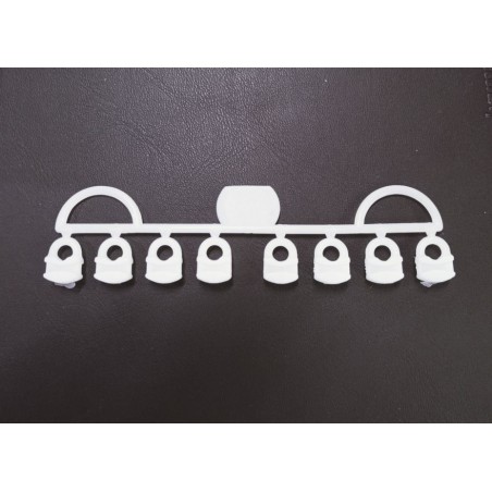 Set of 8 pieces Interior curtain slide