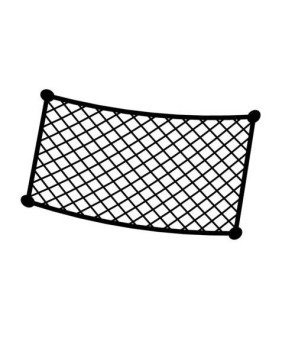 POCHE DE RANGEMENT ELASTIQUE 30X18CM AVEC CLIP NS-9