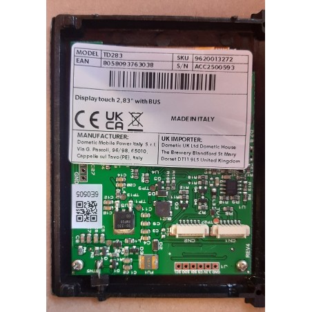 NDS DOMETIC TD283 Batterie- und Solarcontroller-Temperaturüberwachungsanzeige