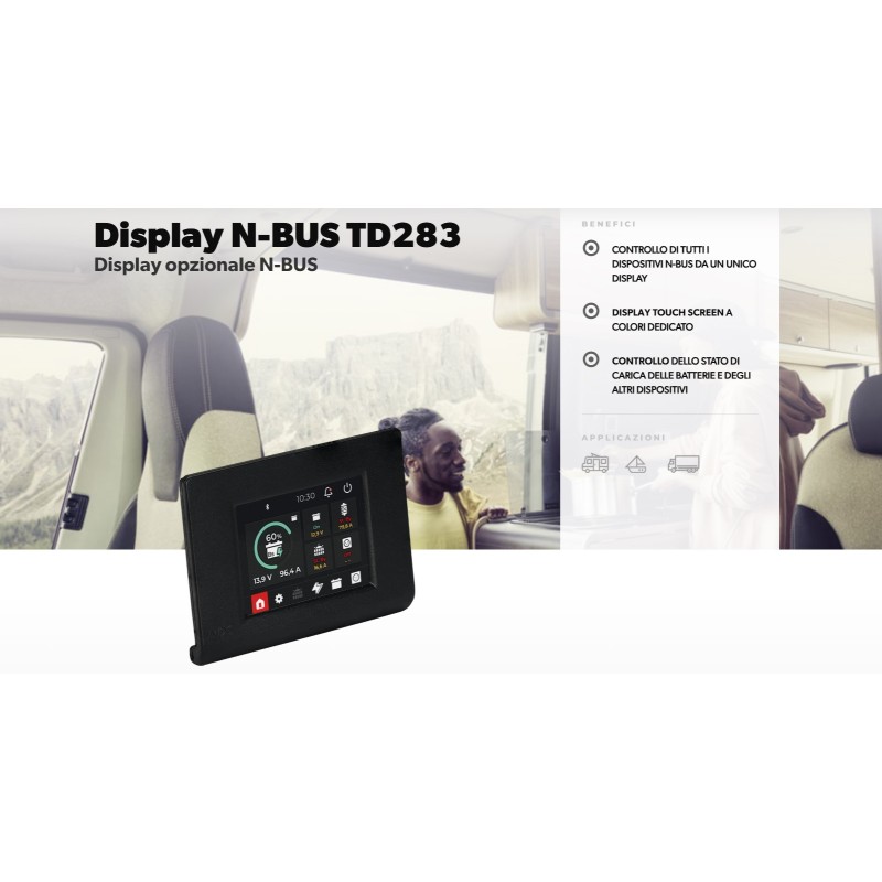 NDS DOMETIC TD283 Display di monitoraggio della...