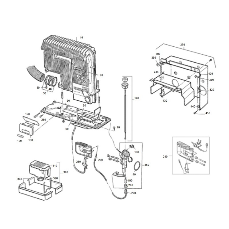 Komplettbrenner 30 MBAR S 3002/S 3004 Truma -...
