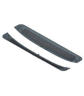 Satz 2-tlg. Luftverteilungsplatten Aventa Grey