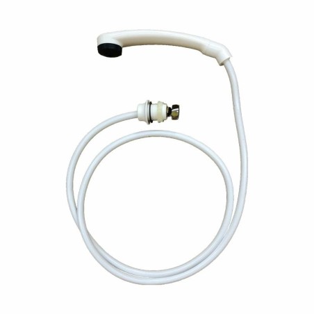 copy of Chrome-plated kitchen shower double jet w / 1.5 m 1 / 2F "hose