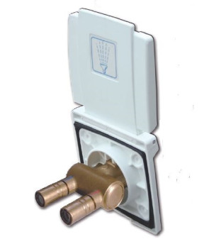 Presa esterna acqua con miscelatore con portagomma 1.5 m