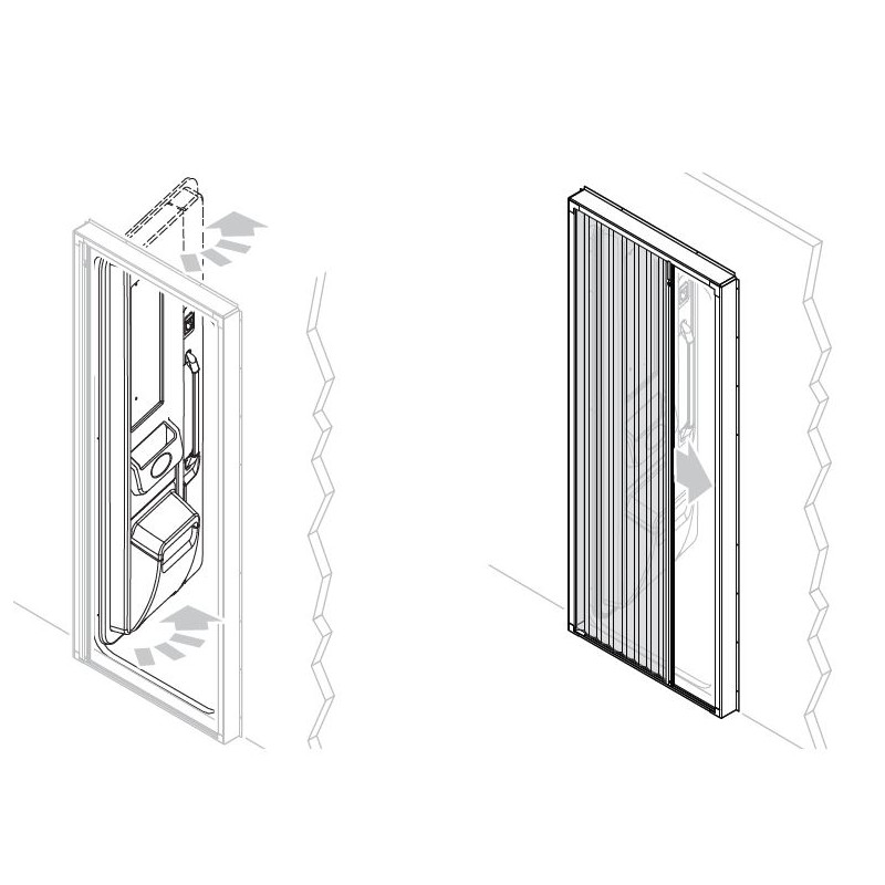 MOUSTIQUAIRE LIPPERT ELARA 1970HX606X60 MM EN...