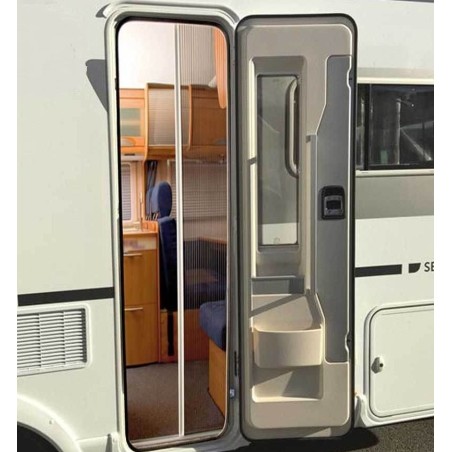 LIPPERT ELARA 1935HX650X60 MM PVC MOUSTIQUAIRE COULEUR 9010 POUR PORTES DE CARAVANES