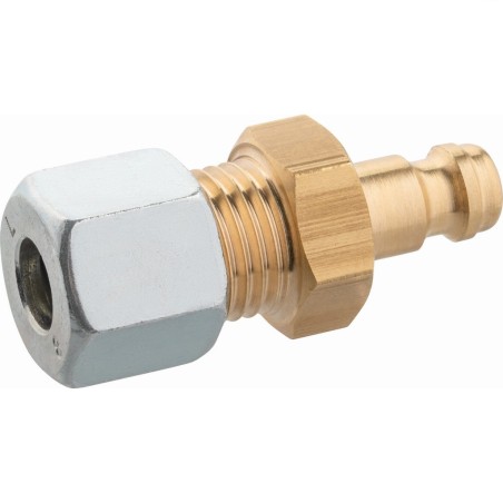 GOK Connexion de raccord rapide de remplacement de la nimelle pour tuyau en cuivre 8 mm