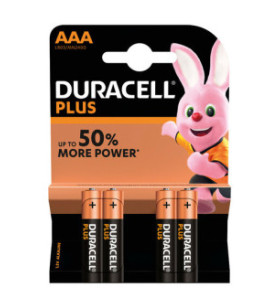 DURACELL PLUS POWER AAA MINISTILE ALKALINA 1,5V